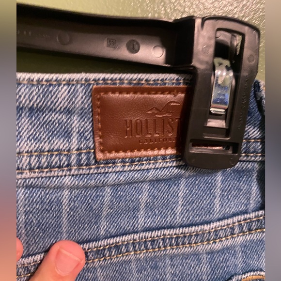 3 pack-Hollister Women's Denim Shorts - Dark Blue - Picture 6 of 10